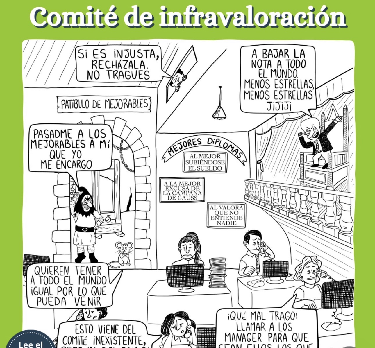 17 marzo 2026. LaFragua: Comit&eacute; de infravaloraci&oacute;n / Editorial: La estafa del sistema de valoraci&oacute;n<br>